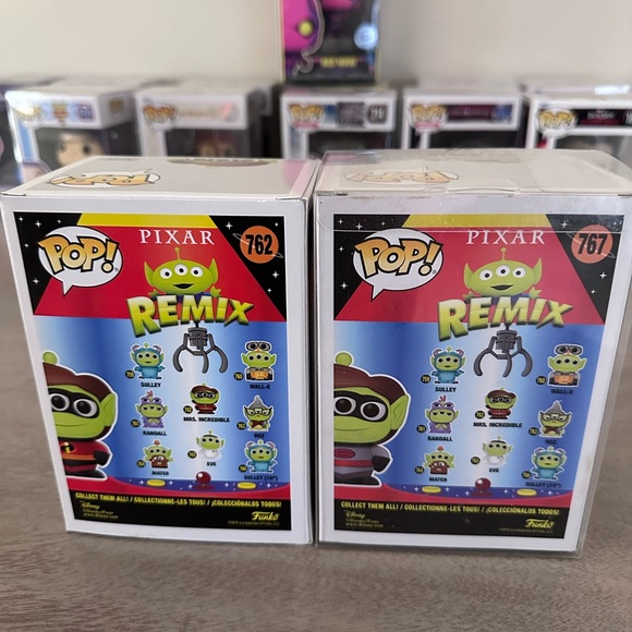 Funko Pop! Pixar Remix Collectible Figures - Picture 2 of 4